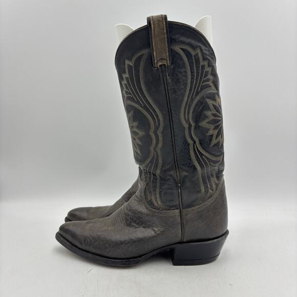 Vintage Tony Lama 6701 Black Label Boots Mens 8.5 EE Western Workwear main image 12